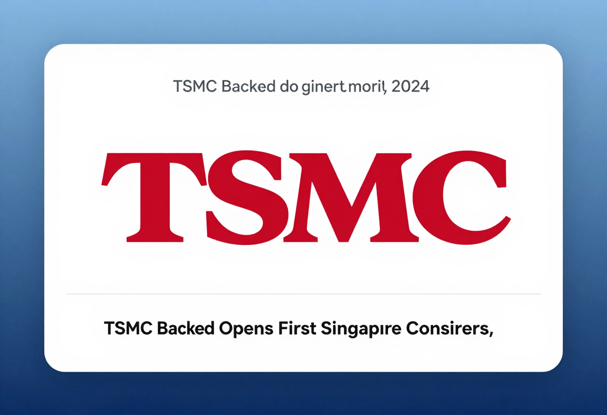 TSMC-Backed VIS Opens First Fab in Singapore, Considers Second Driven by AI Demand - TradingKey