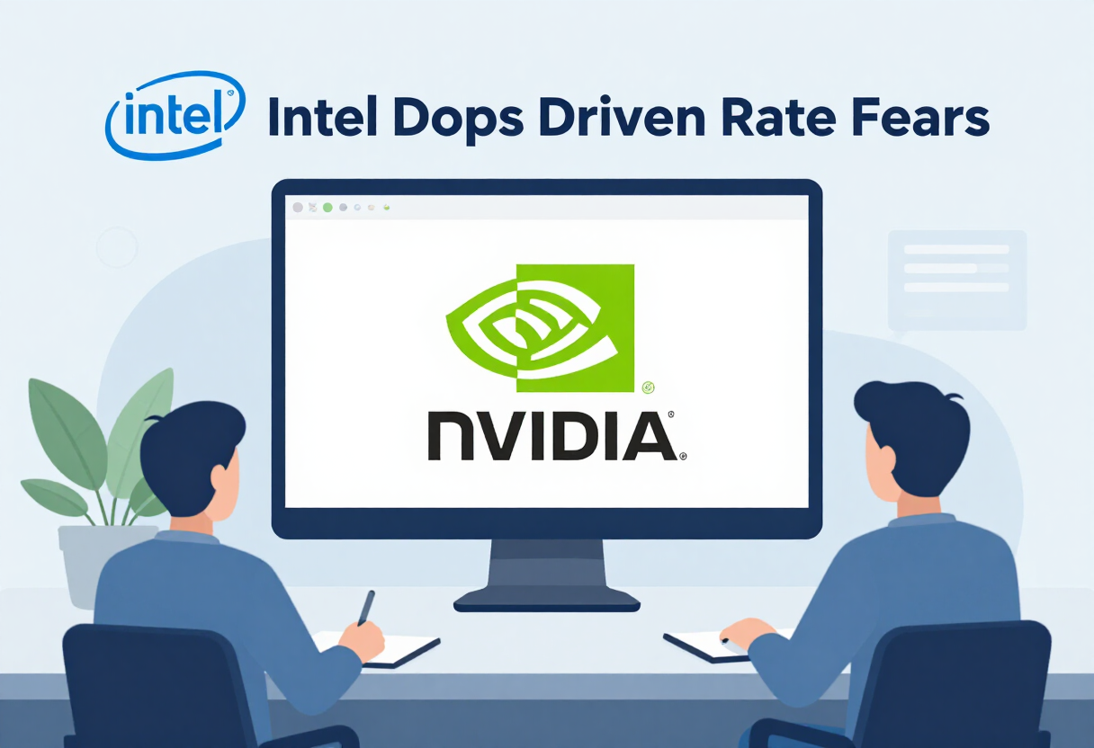 Intel Drops 4% on Oil-Driven Rate Fears, NVIDIA Rises 3% on Record $150B Buyback; Taiwan Semiconductor Slips - 24/7 Wall