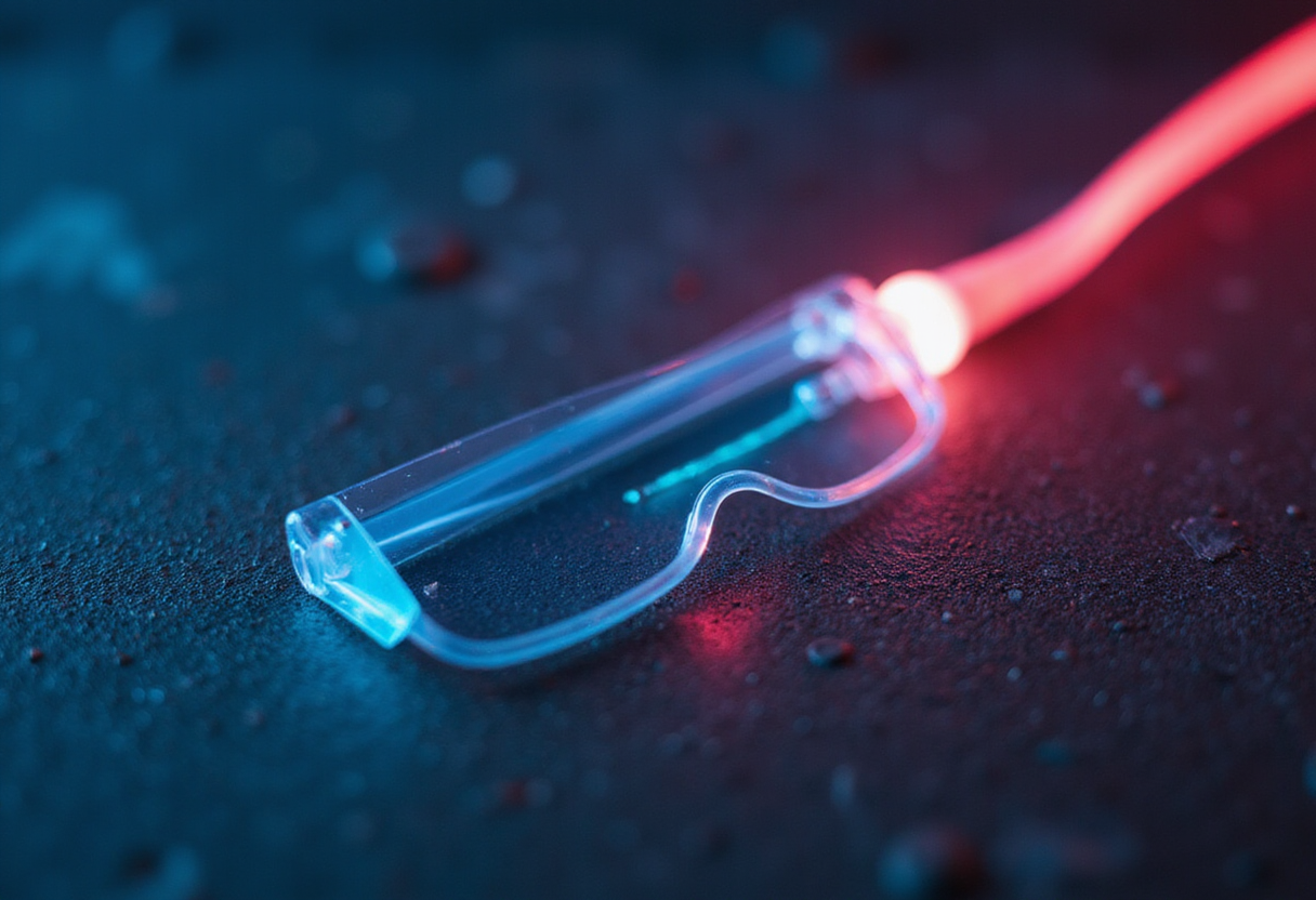Laser temporarily reprograms ultrathin optical device without electrodes