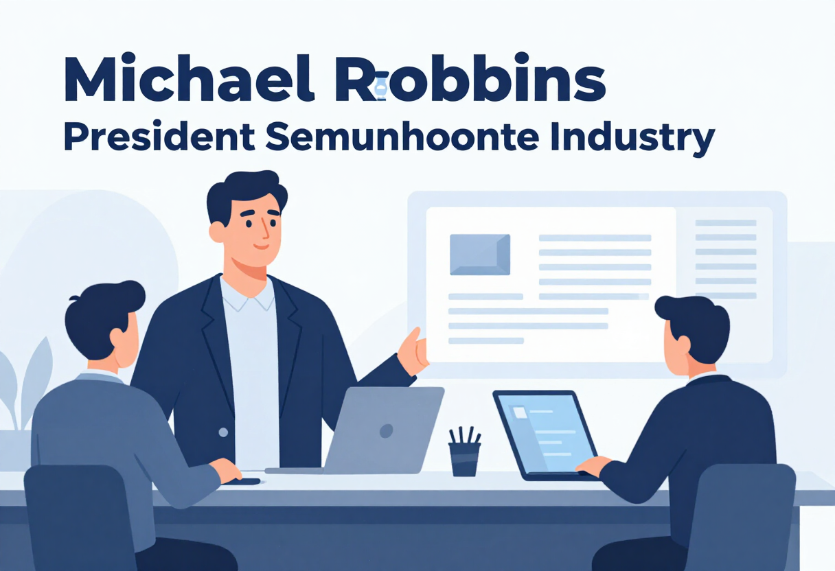 Michael Robbins Named President and CEO of Semiconductor Industry Association - semiconductors.org