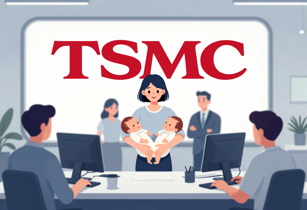 One in 46 newborns in Taiwan born to TSMC employee families - 디지털투데이