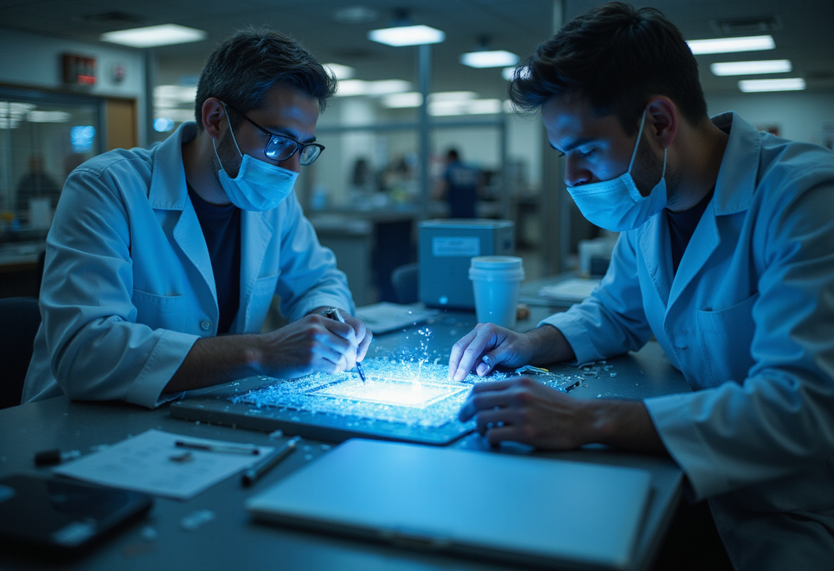 Engineers create an erasable semiconductor programmed with light - Technology Org