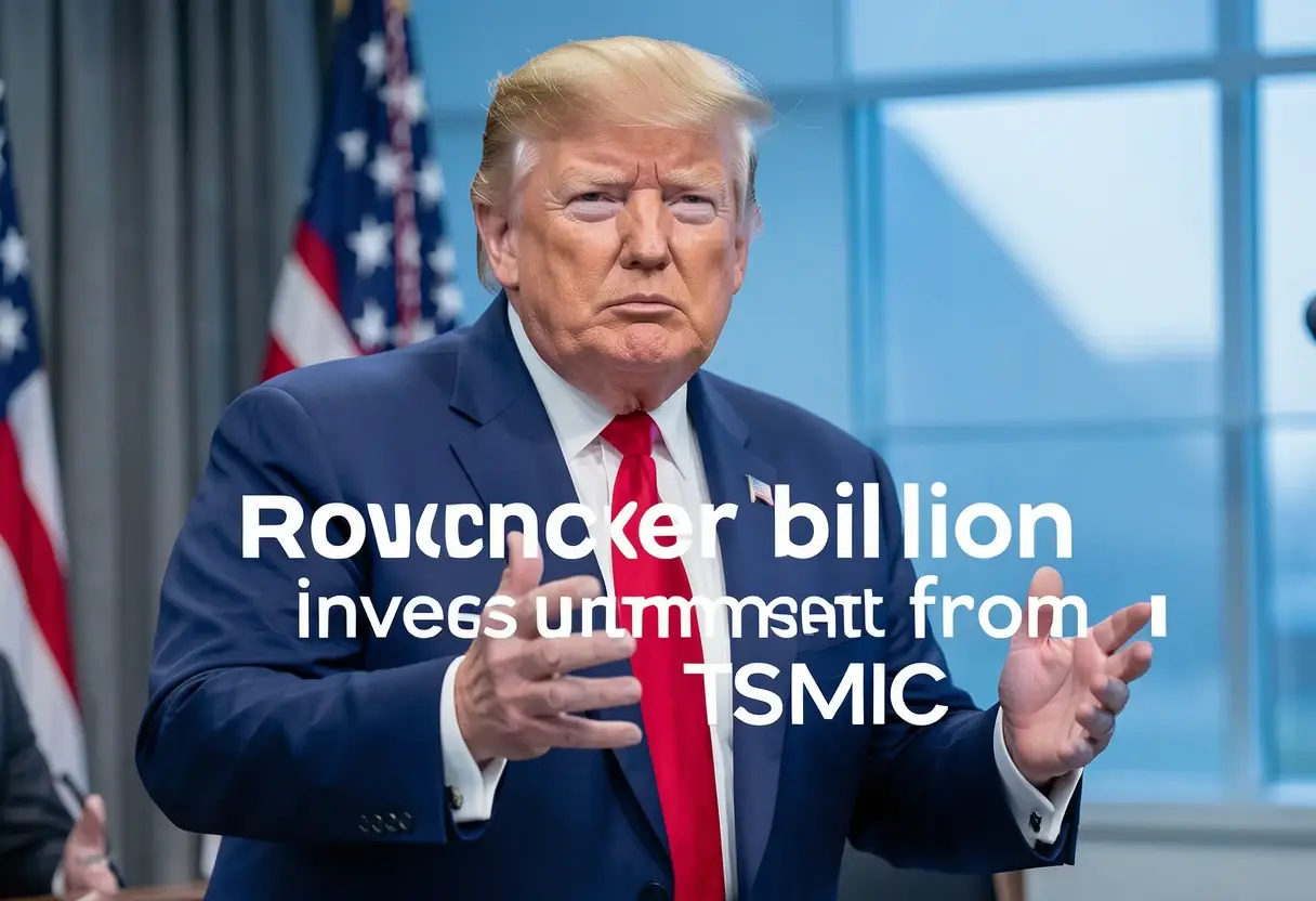 Trump announces $100 billion investment in U.S. from TSMC, calls it 'most powerful company' in world - CNBC