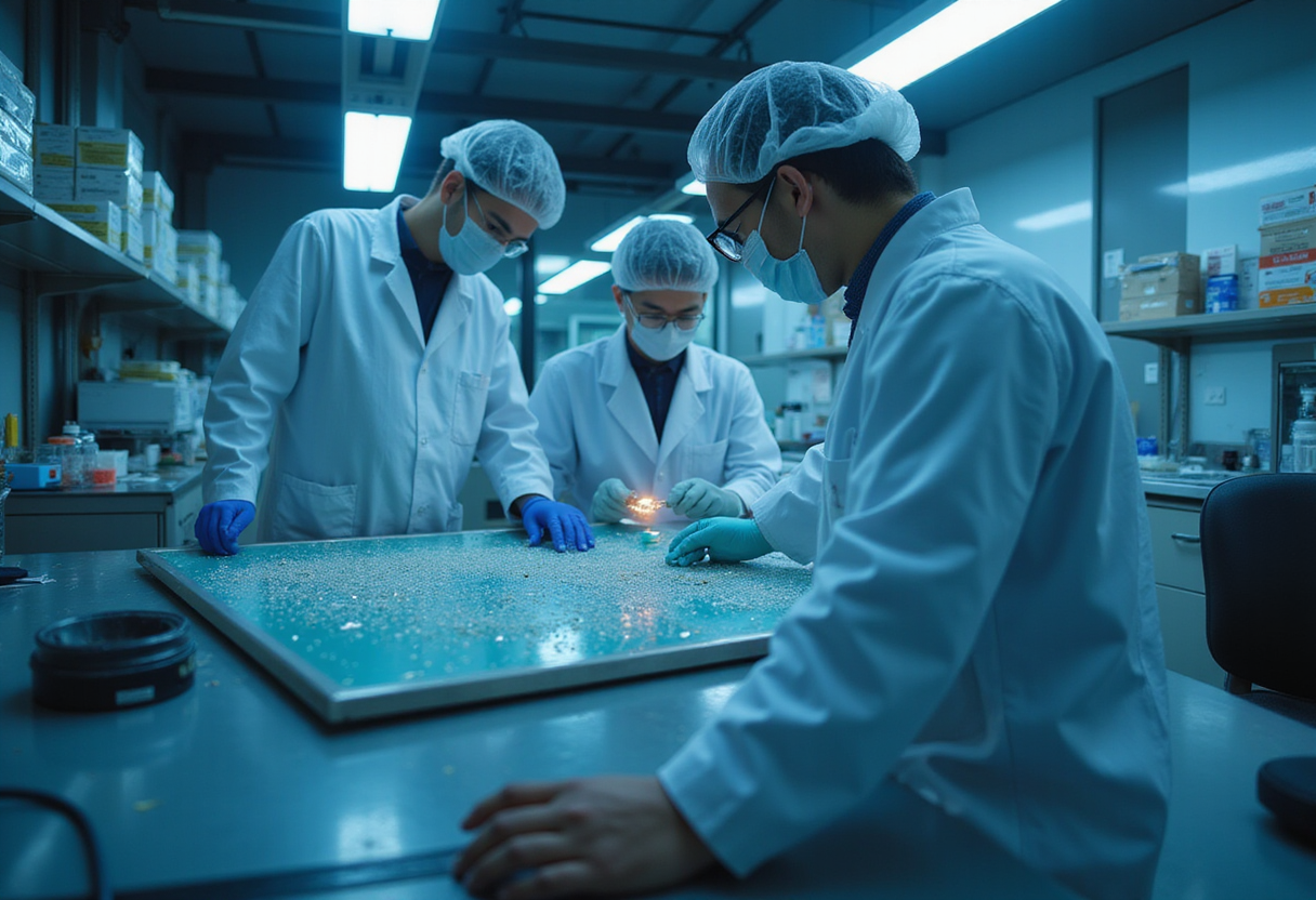 Scientists map how key semiconductor element germanium thin films respond to heat and laser light - Research Matters
