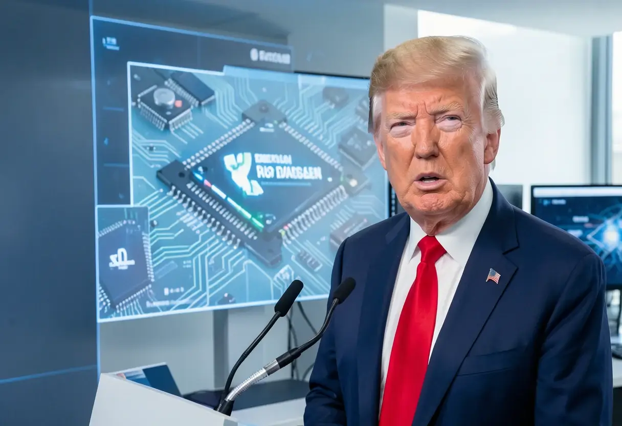 Trump announces $21 billion Japanese-funded semiconductor plants in New York - Florida’s Voice