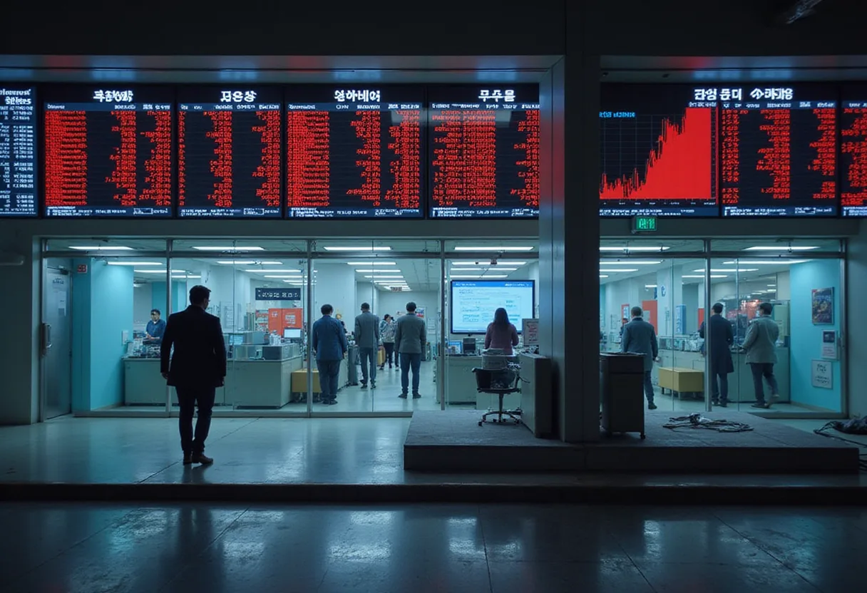 South Korea's Kospi index sinks more than 7% on semiconductor share sell-off over AI boom worries - Audacy