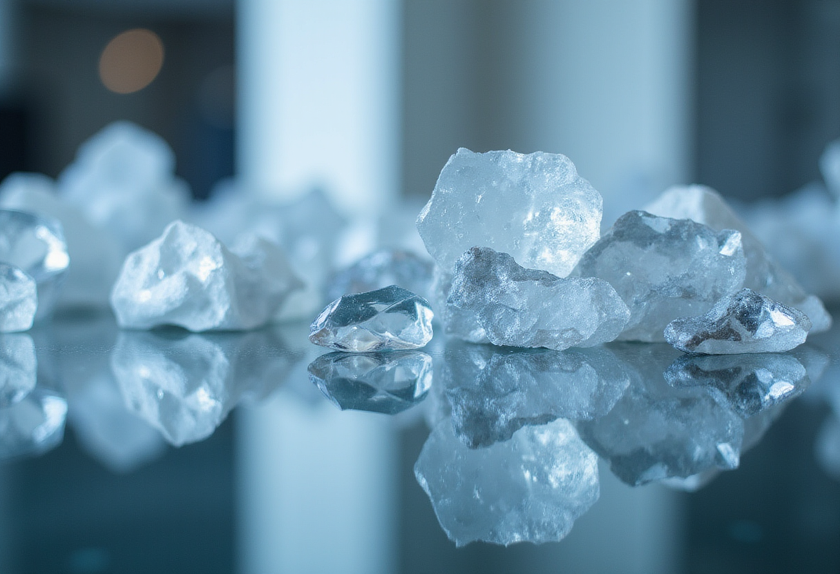 Mirror-image crystals reverse the direction of light-driven currents