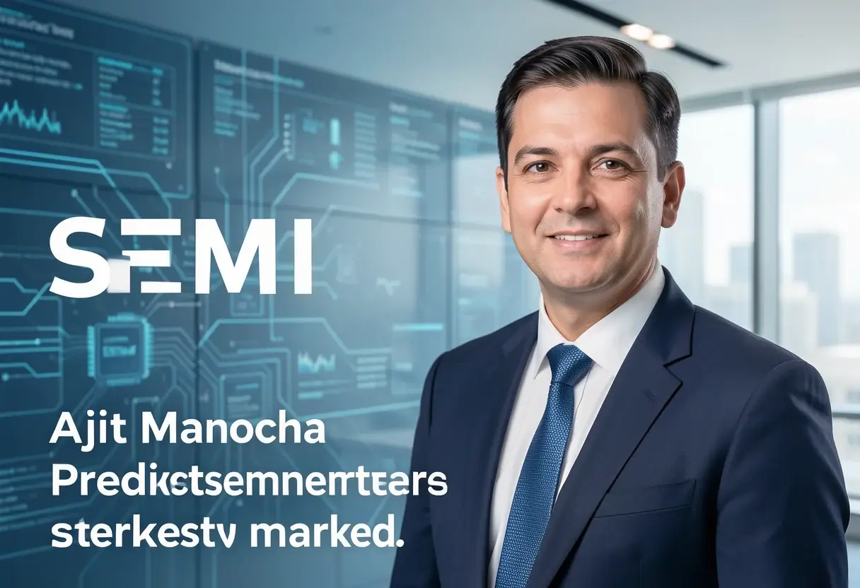 SEMI CEO Ajit Manocha predicts semiconductor market to reach $3 trillion by 2035 - Global Sources