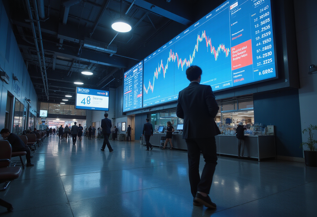 South Korea's Kospi index sinks more than 7% on semiconductor share sell-off over AI boom worries - Traverse City Record