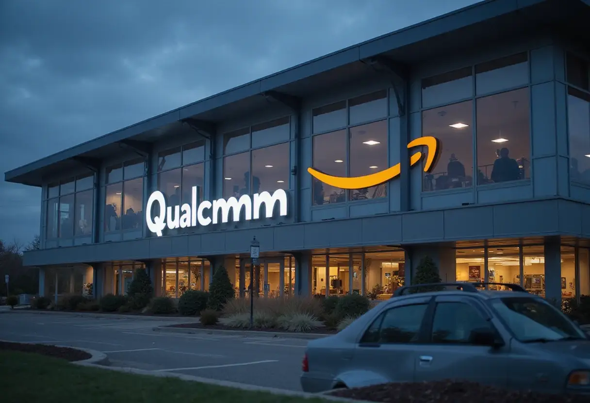 Qualcomm Lands Amazon as Customer for Push Into AI Chips - Bloomberg.com