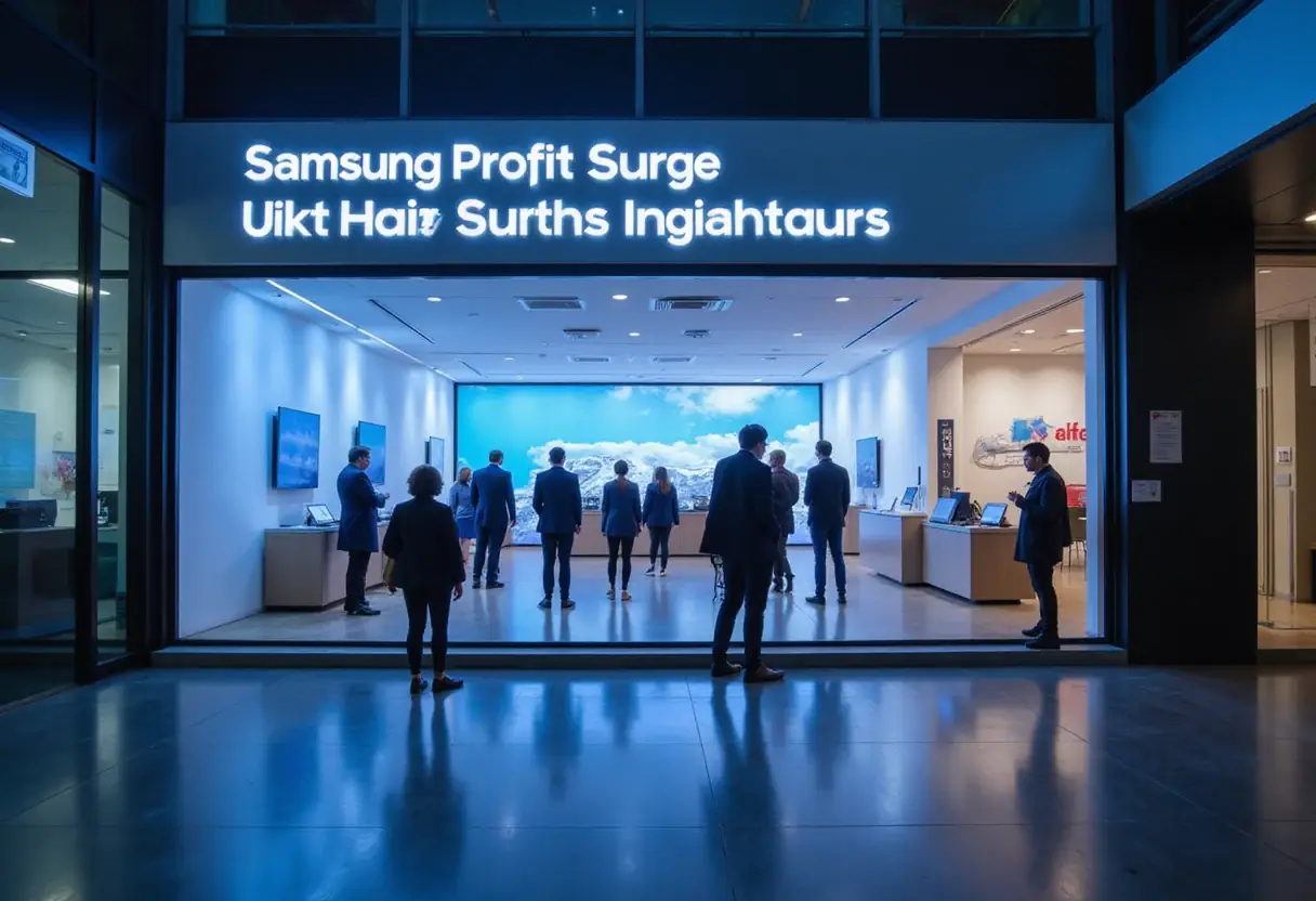 Samsung Profits Surge Ninefold in Third Quarter Driven by AI Chips - صحيفة مال